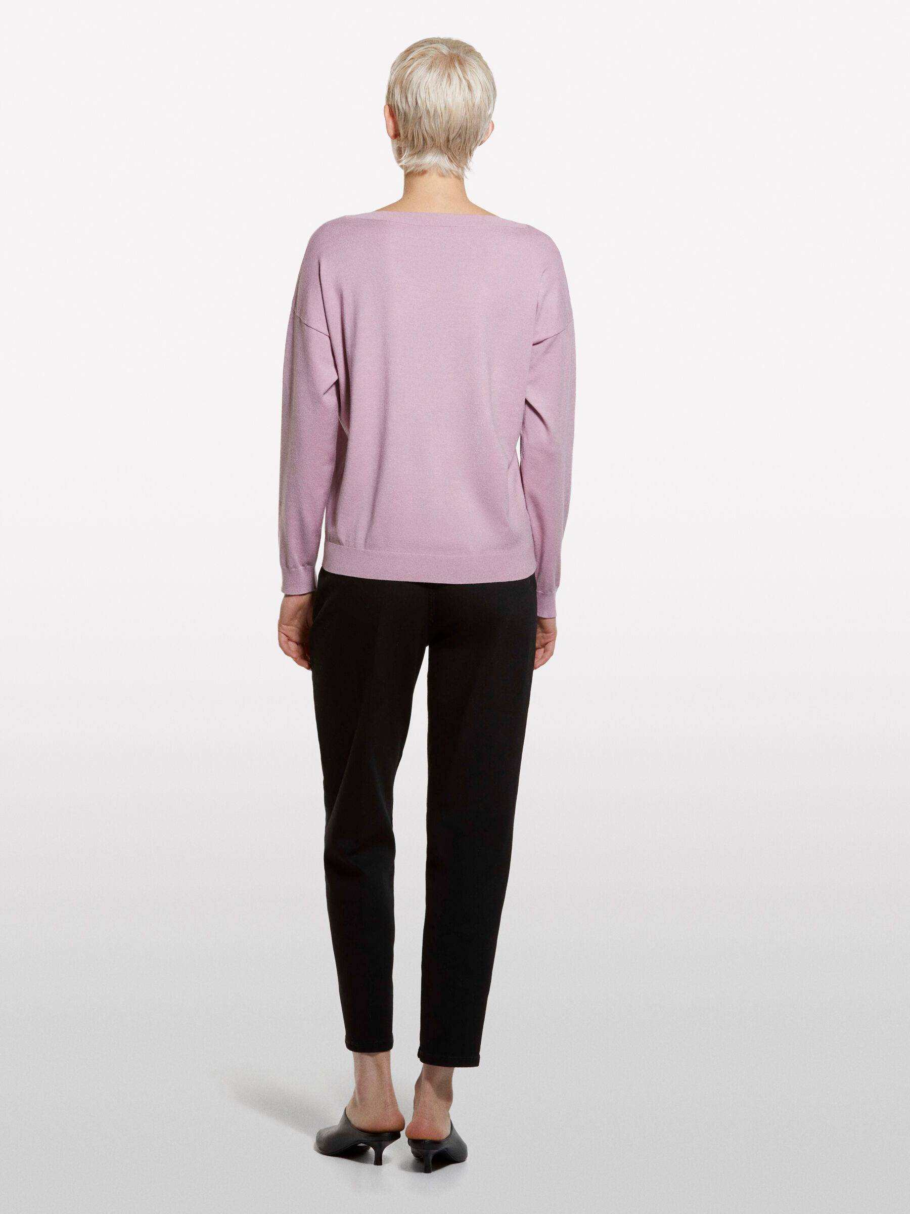 BOAT-NECK SWEAT.L/S Femme image number null