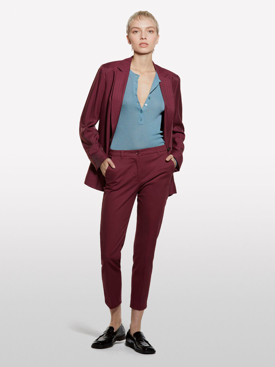 ROUND NECK SWEATL/S Femme image number null