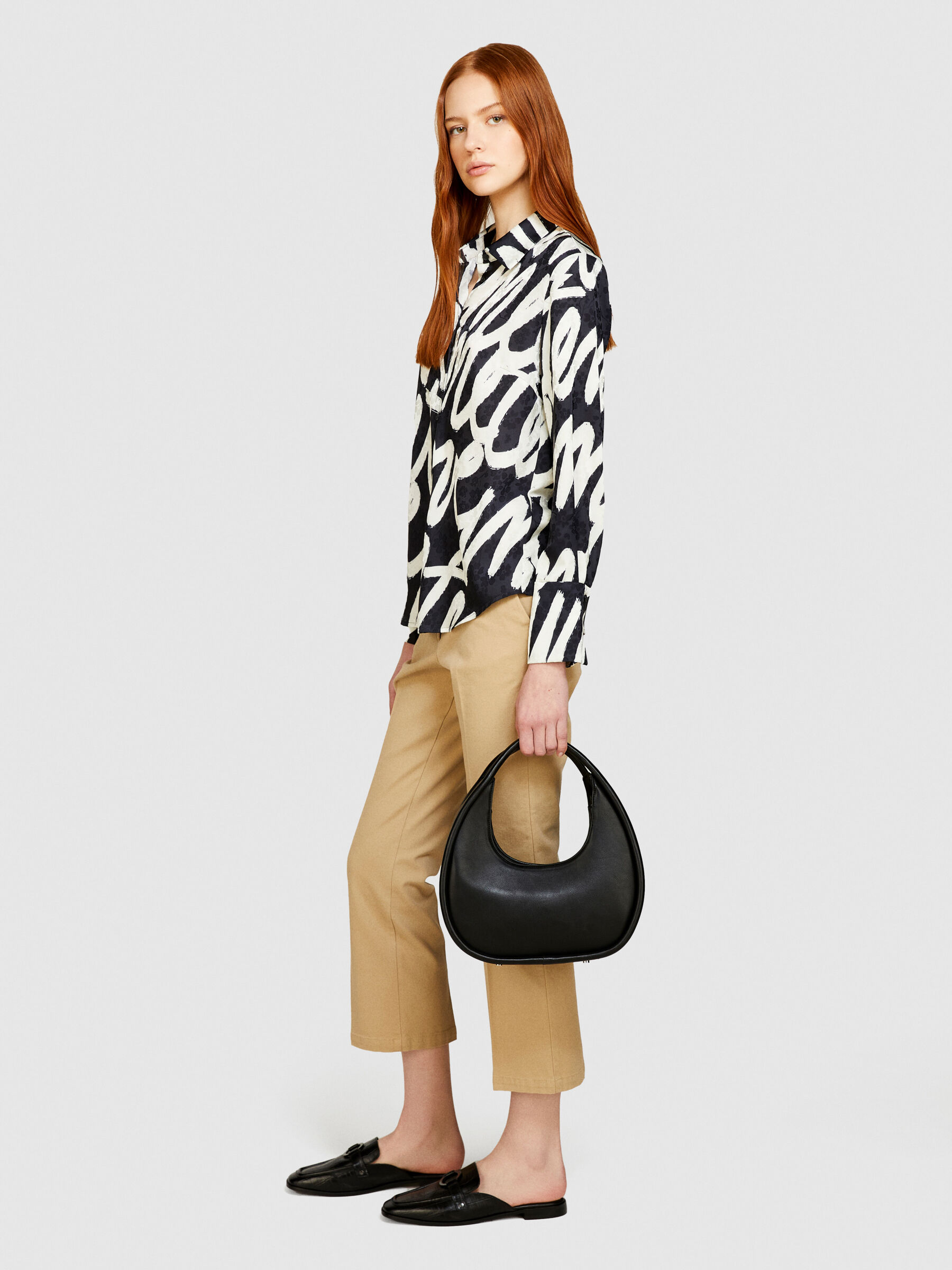 Pantalon trompette clearance