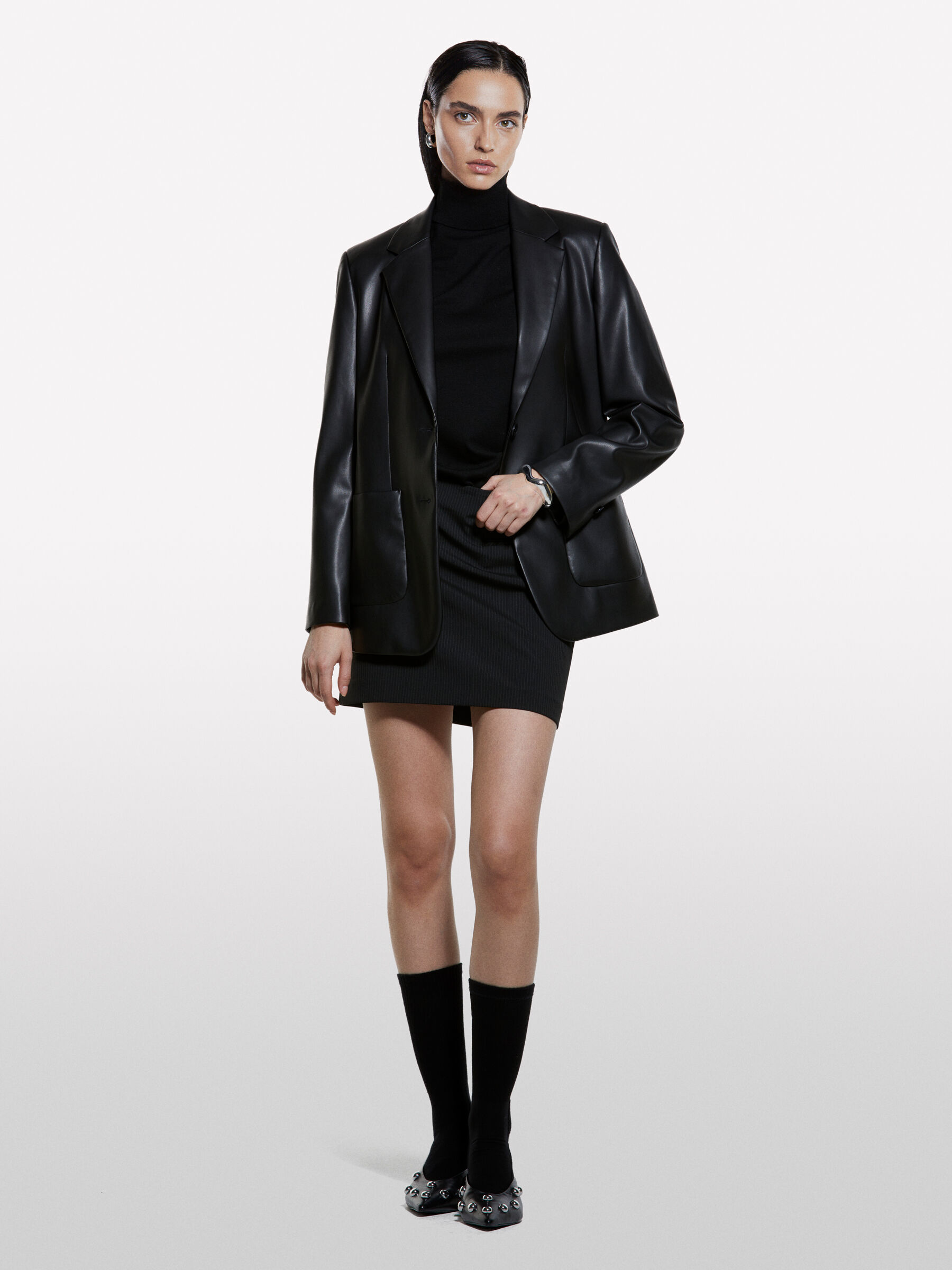 TURTLE NECK SWEATER Femme image number null