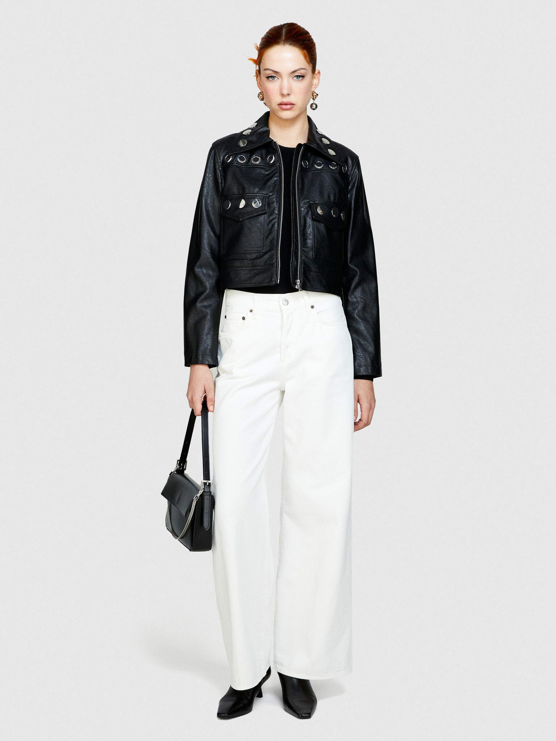 Jeans palazzo Femme Sisley