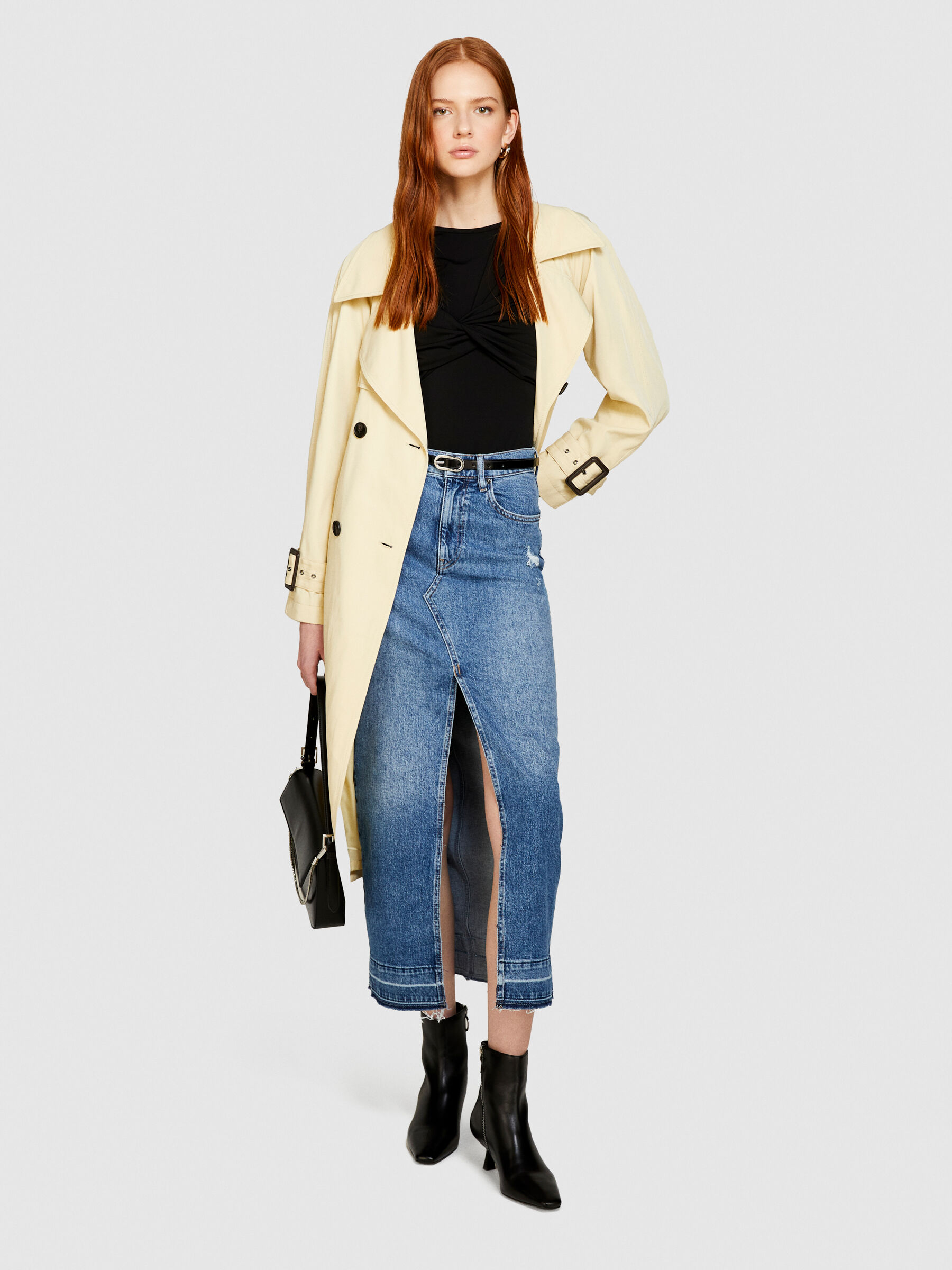 Salopette top jeans sisley