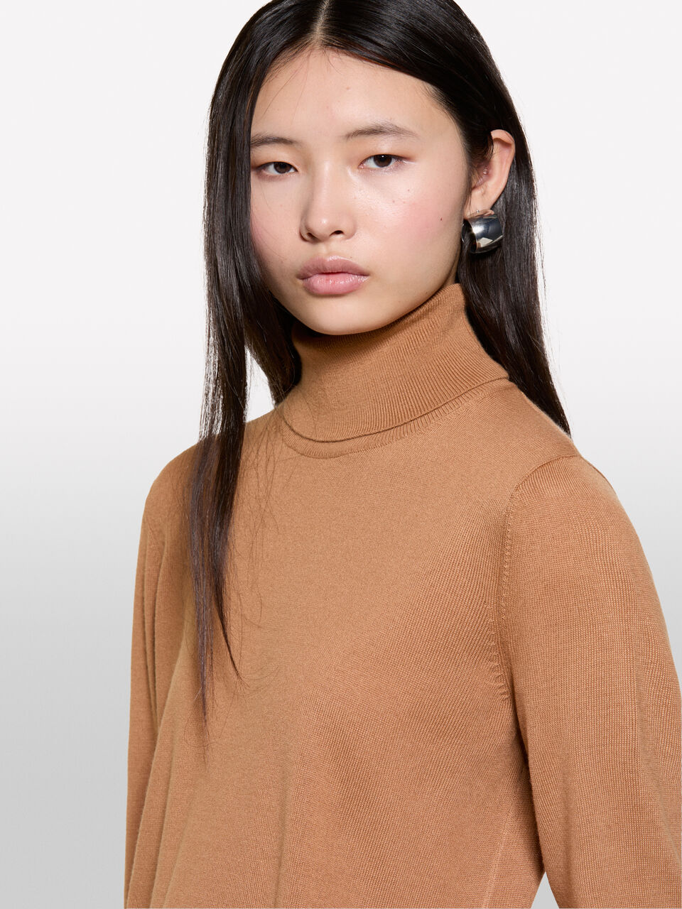 TURTLE NECK SWEATER Femme image number null