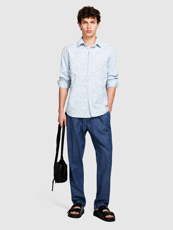 Pantalon en chambray - jeans regular pour homme | Sisley