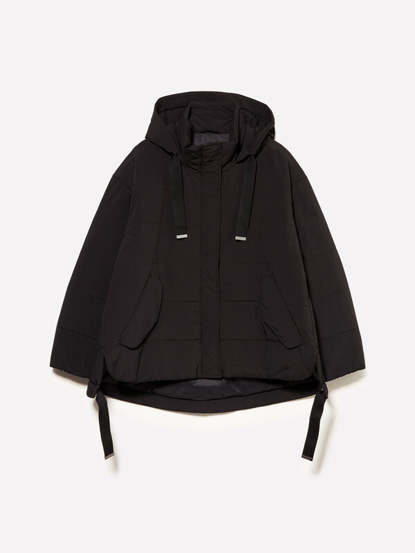 Veste &agrave; capuche maxi - vestes et blousons pour femme | Sisley