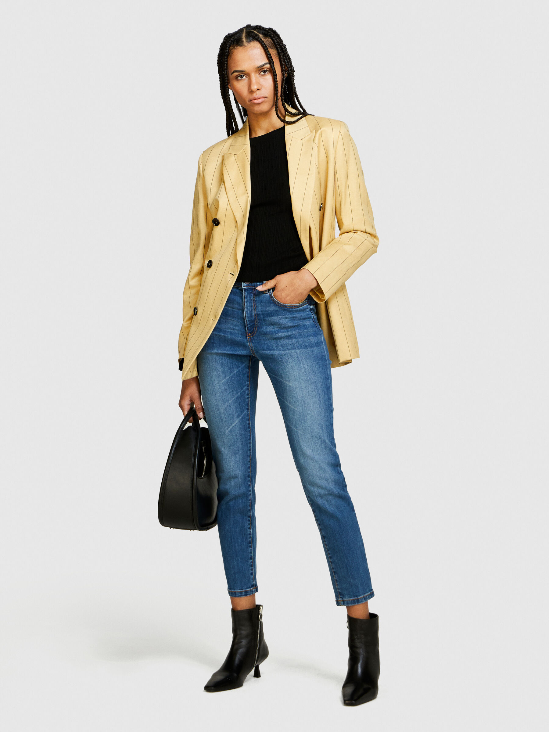 Jeans Skinny Femme Sisley