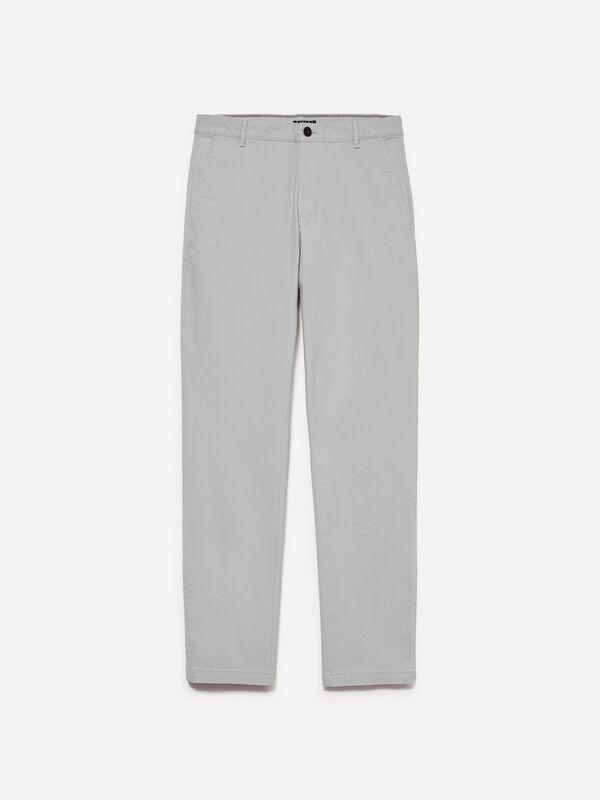 Pantalon chino gris - pantalons chinos pour homme | Sisley