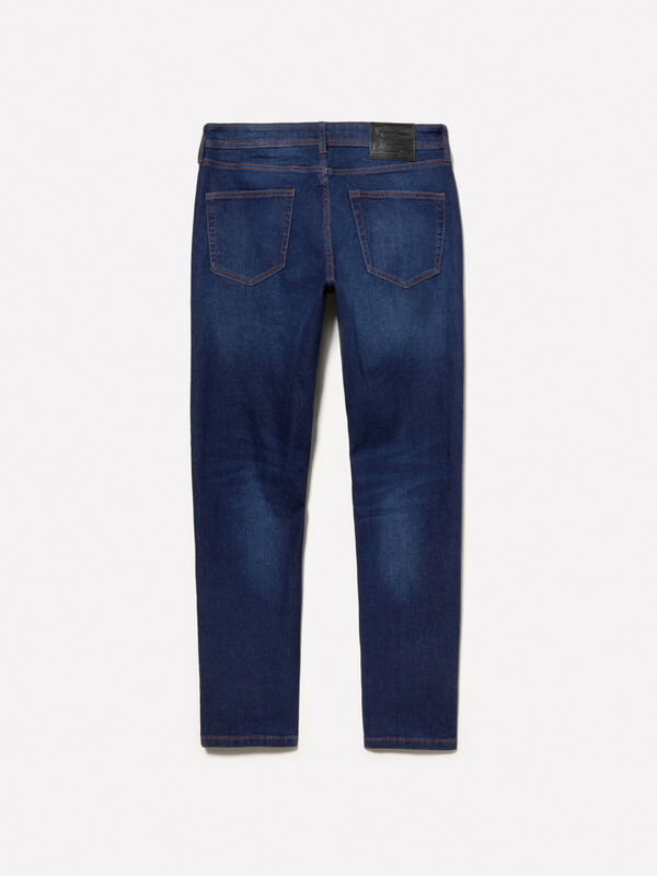 Jean Style 74 slim bleu - jeans coupe slim pour homme | Sisley