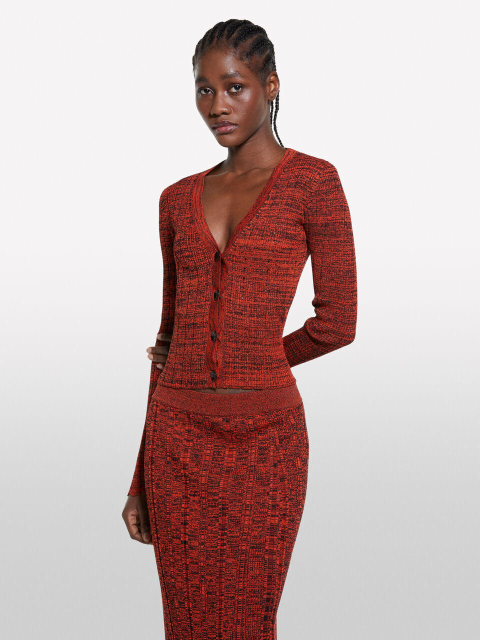 L/S CARDIGAN Femme image number null