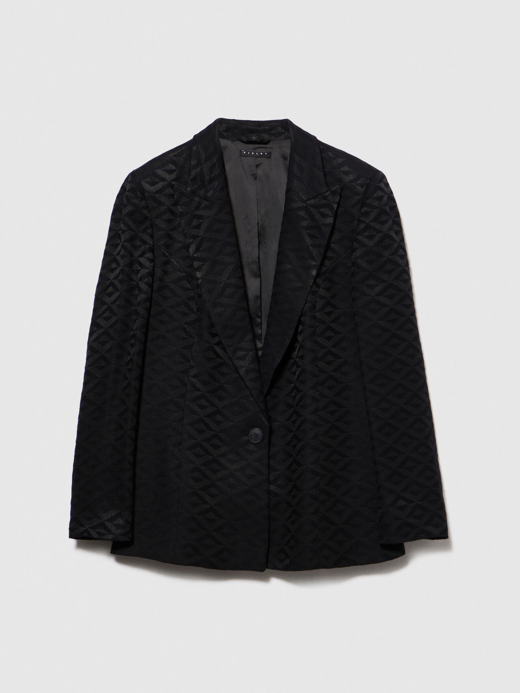 Blazer top jacquard femme
