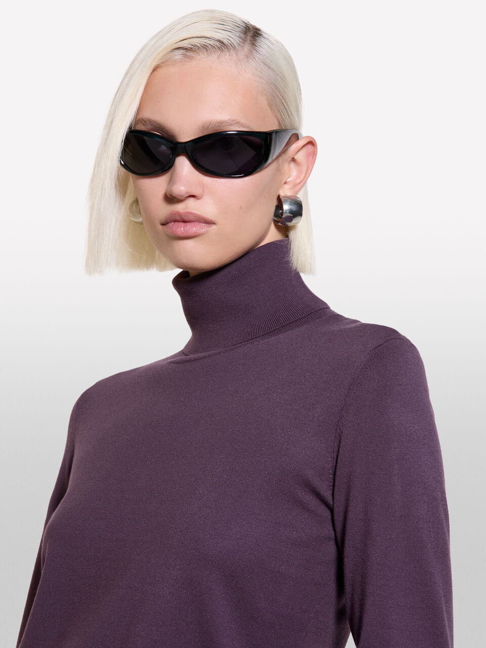 TURTLE NECK SWEATER Femme image number null