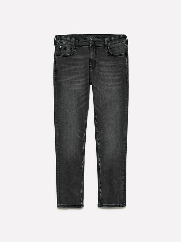 Jean Style 73 skinny noir - jeans coupe skinny pour homme | Sisley