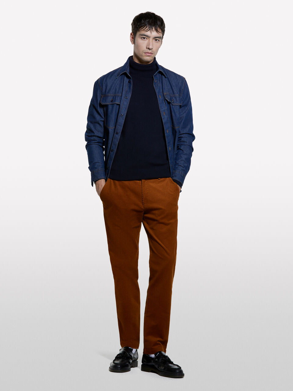 TURTLE NECK SW. L/S Homme image number null