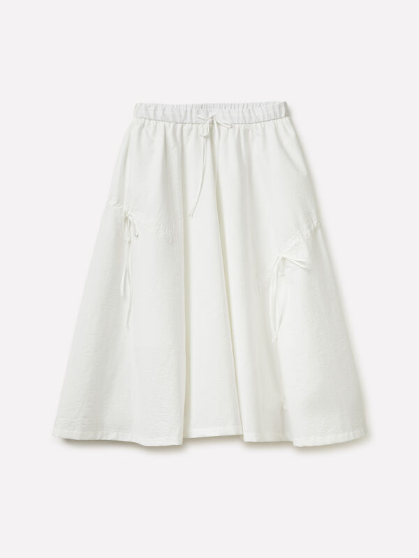 jupe midi blanche - sisley k gonne longuette | Sisley K