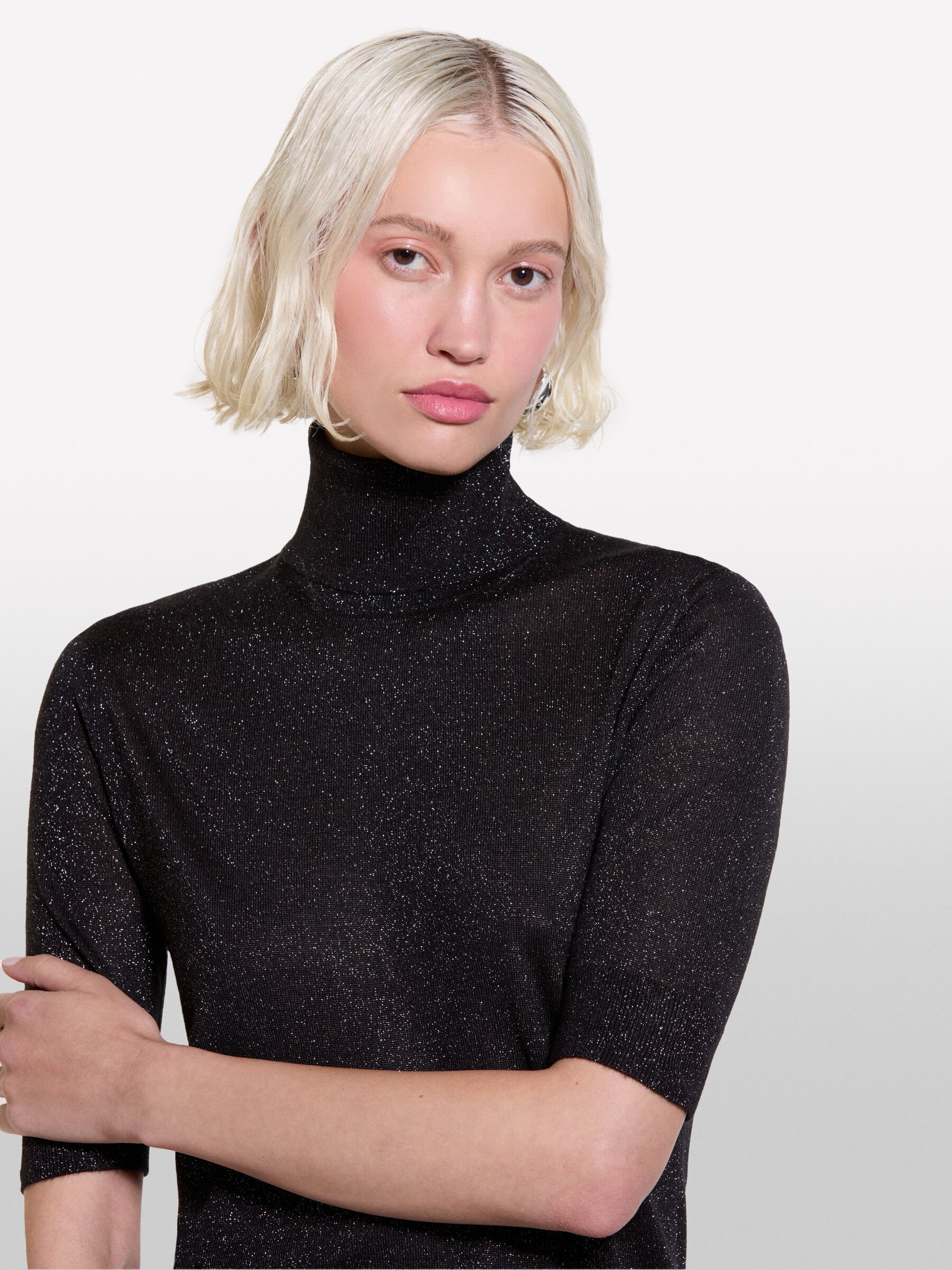TURTLE NECK SWEATER Femme image number null