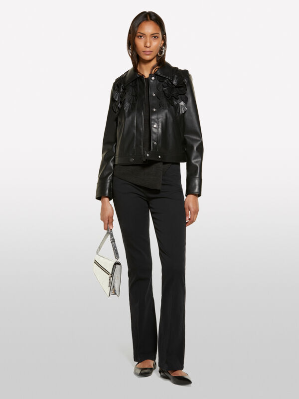 Blouson à pétales plissés - vestes et blousons pour femme | Sisley