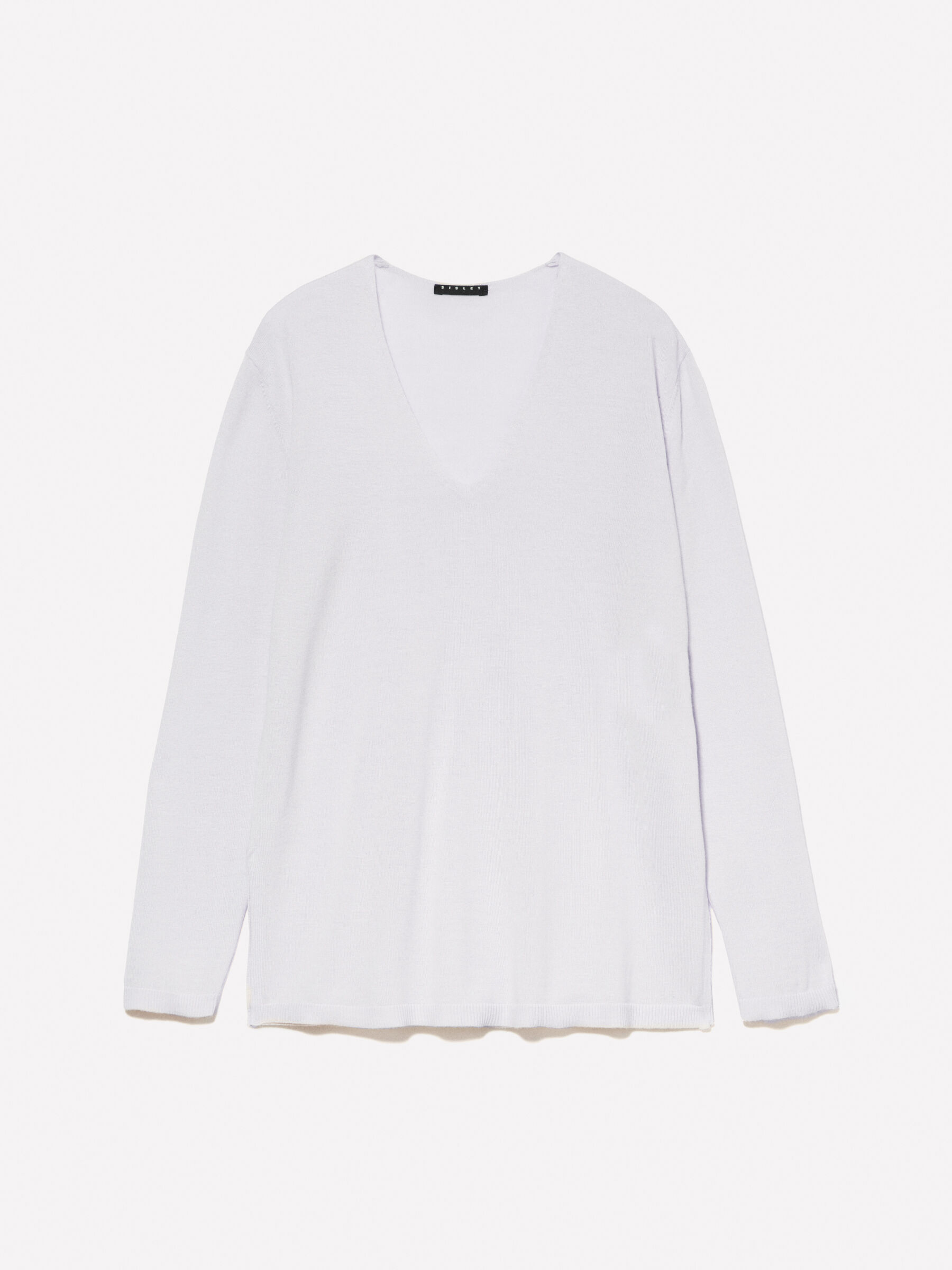 V NECK SWEATER L/S Femme image number null