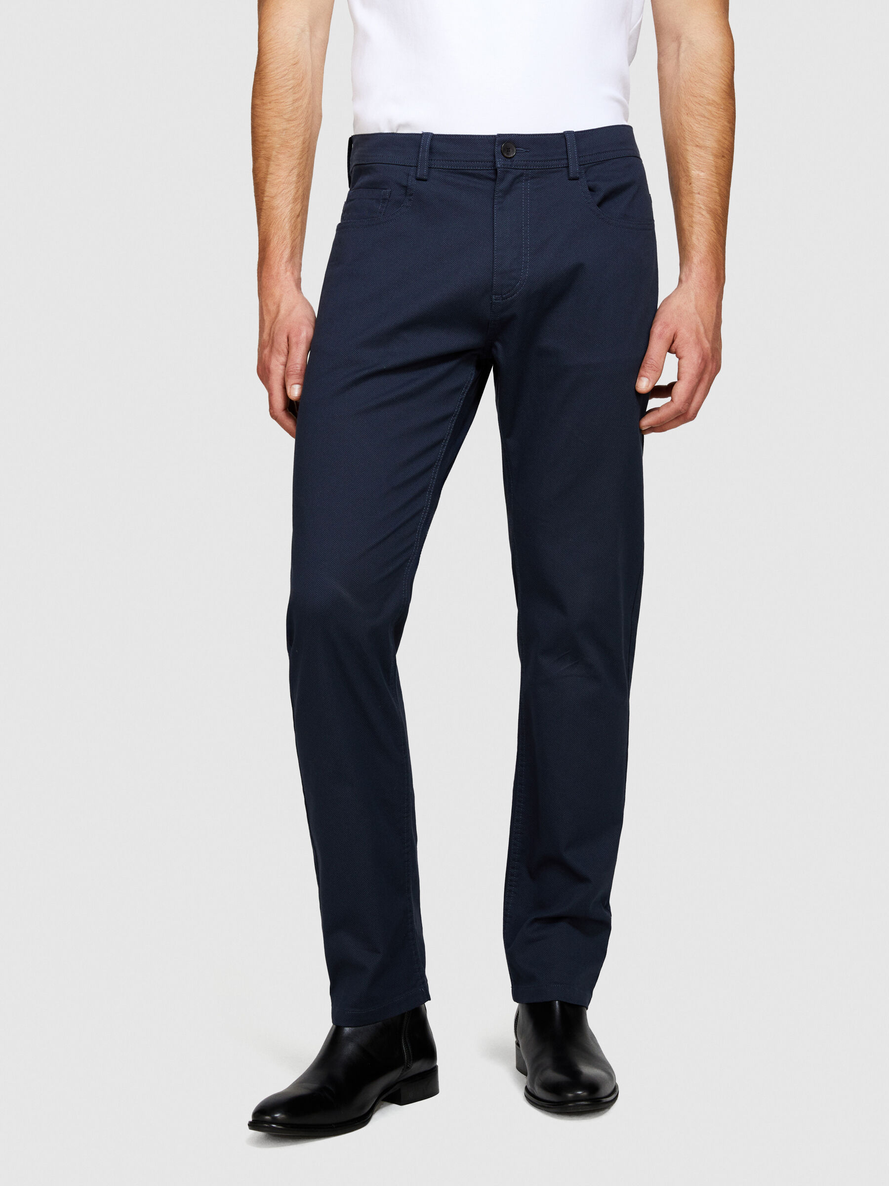 Pantalon coupe regular homme outlet