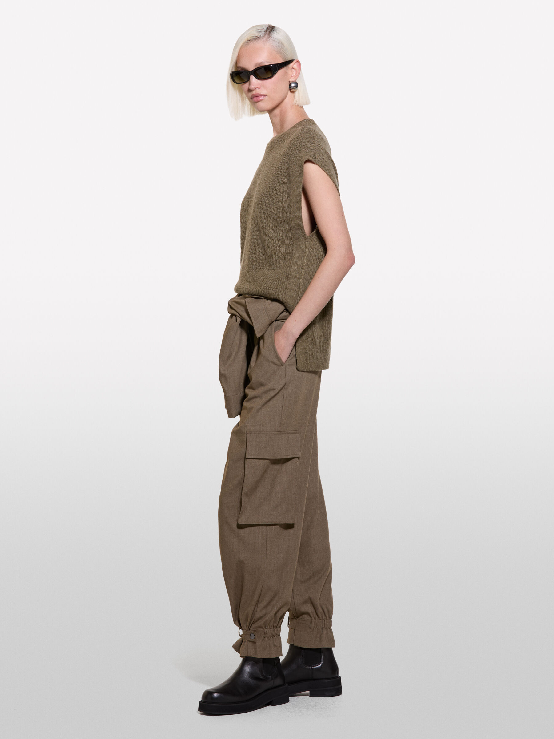 TURTLE NECK SWEATER Femme image number null