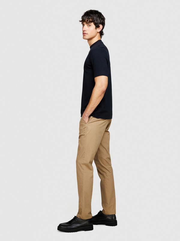 Chino coupe slim - pantalons slim pour homme | Sisley