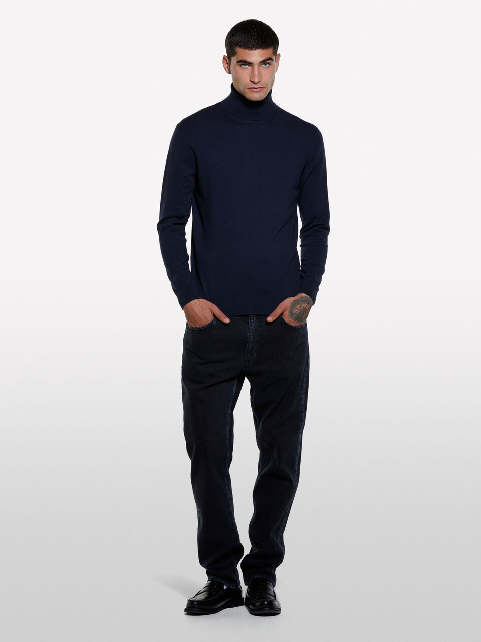 TURTLE NECK SW. L/S Homme image number null