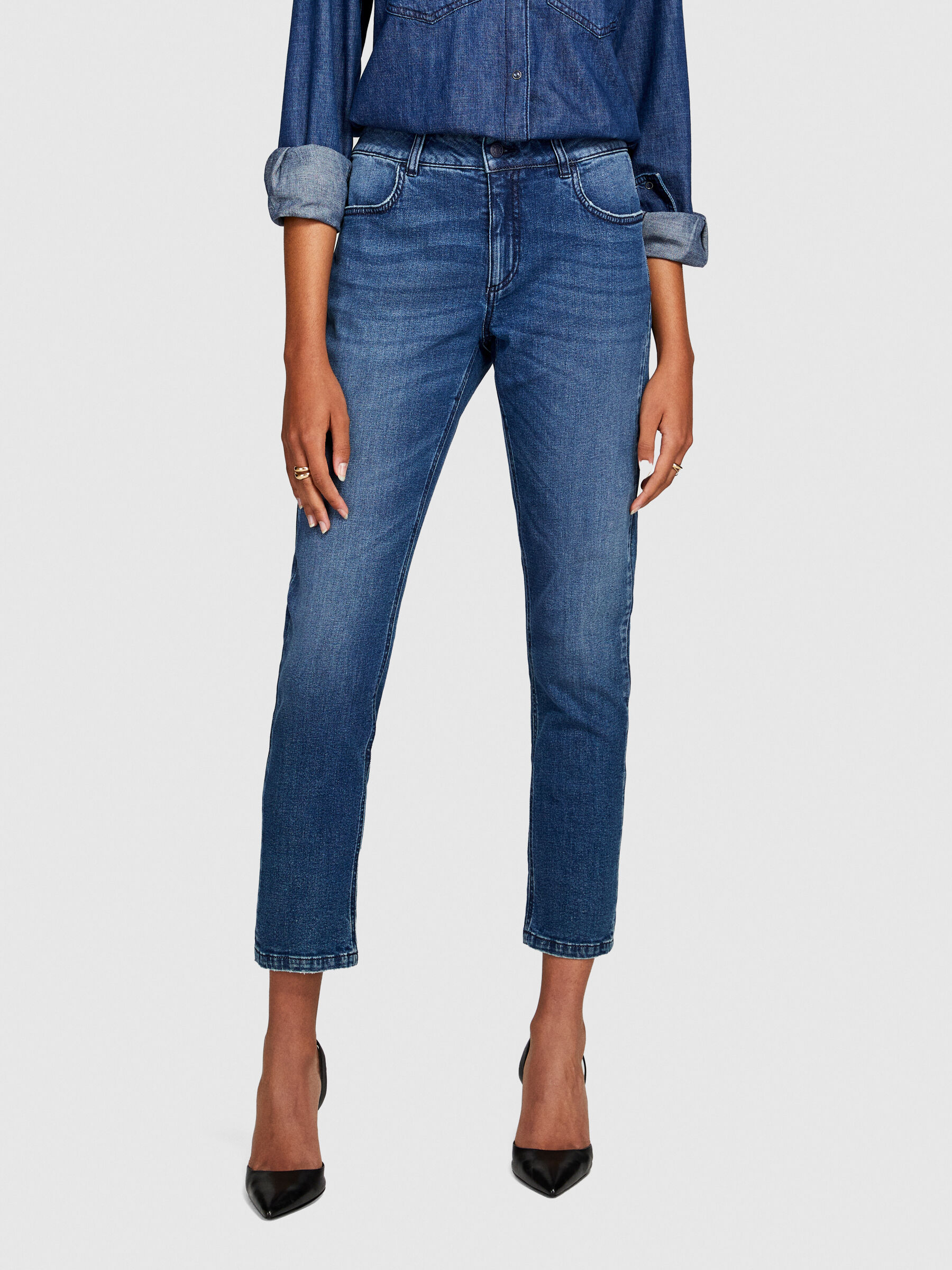 Jean carrot femme sales