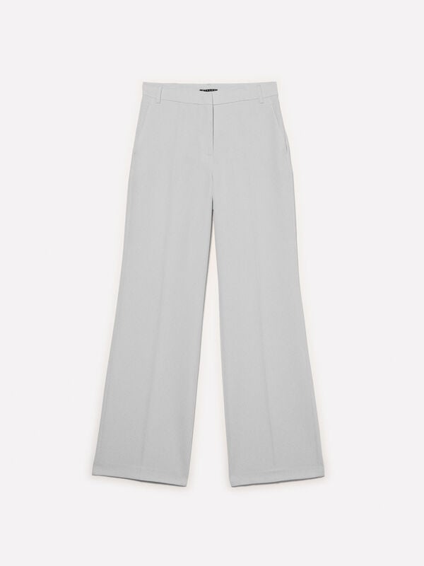 Pantalon palazzo beige Pantalon palazzo beige - pantalons palazzo pour femme | Sisley