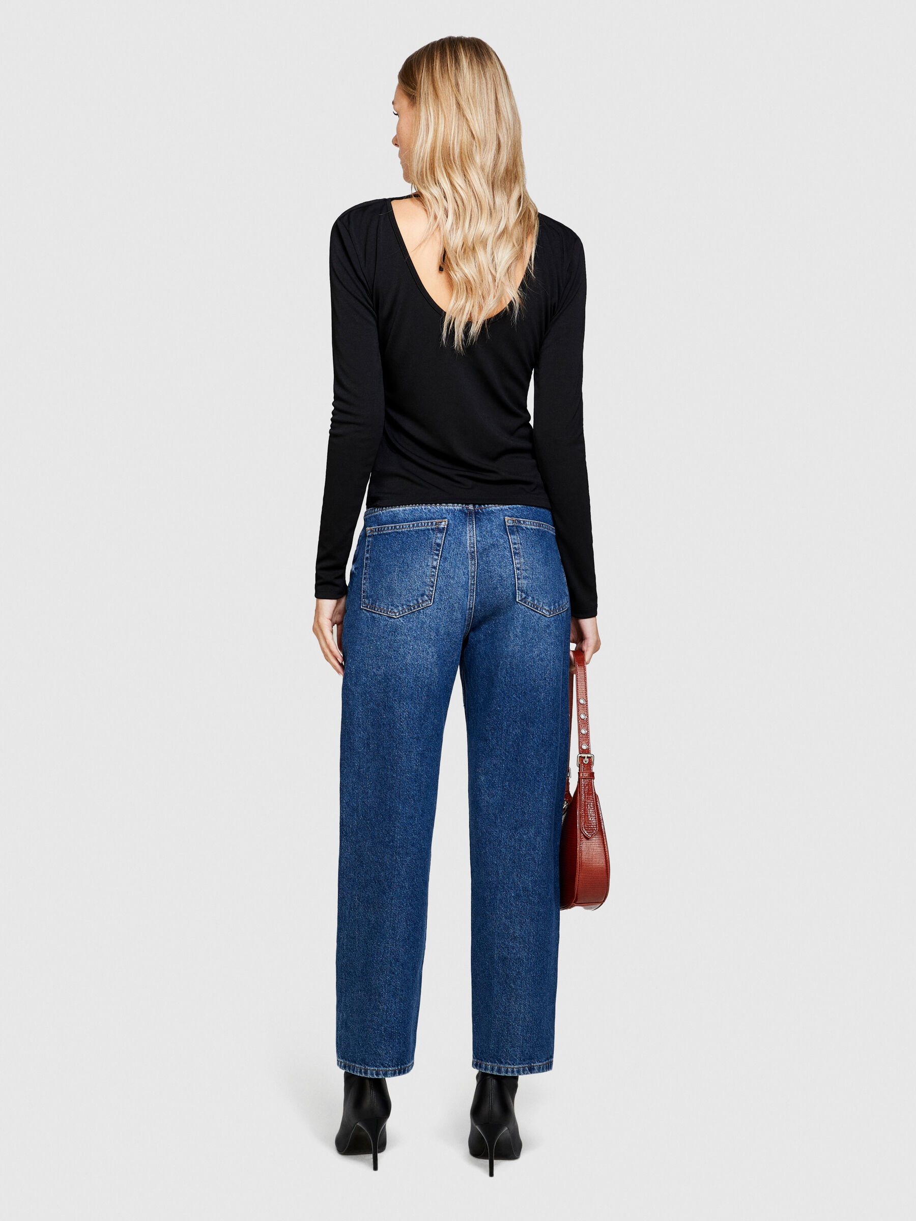 Jeans Biarritz coupe regular Bleu Fonc Sisley