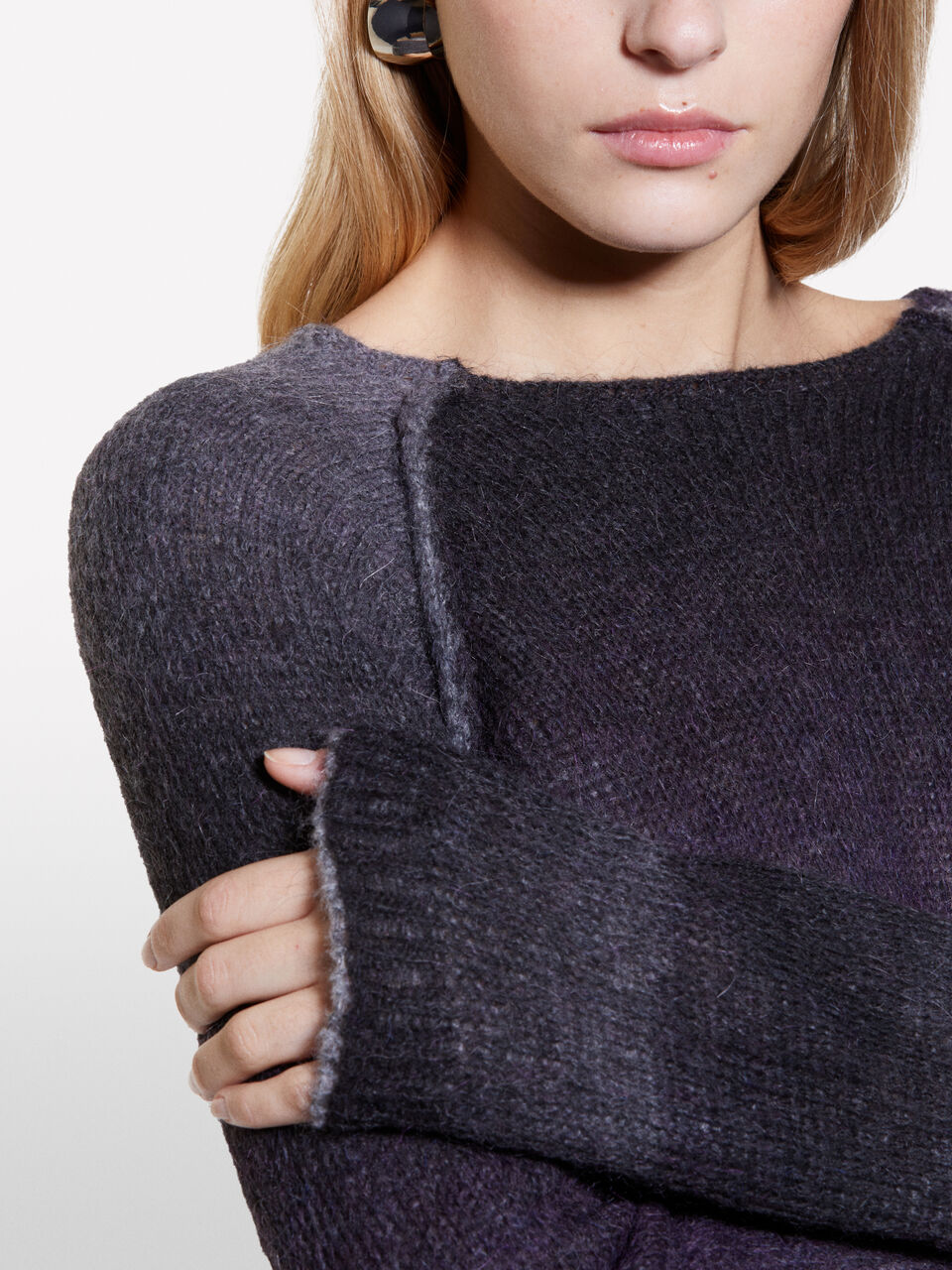 BOAT-NECK SWEAT.L/S Femme image number null