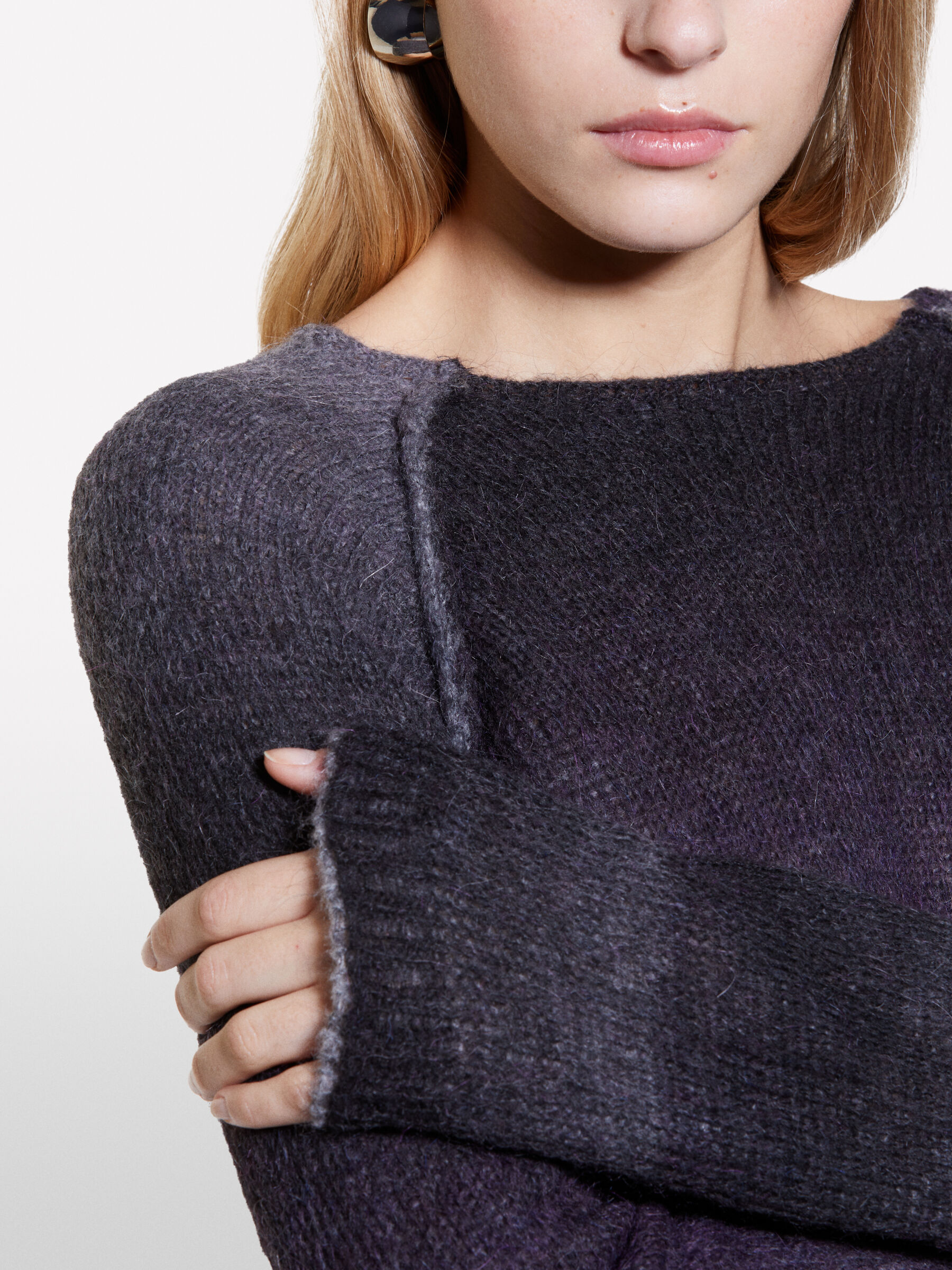 BOAT-NECK SWEAT.L/S Femme image number null