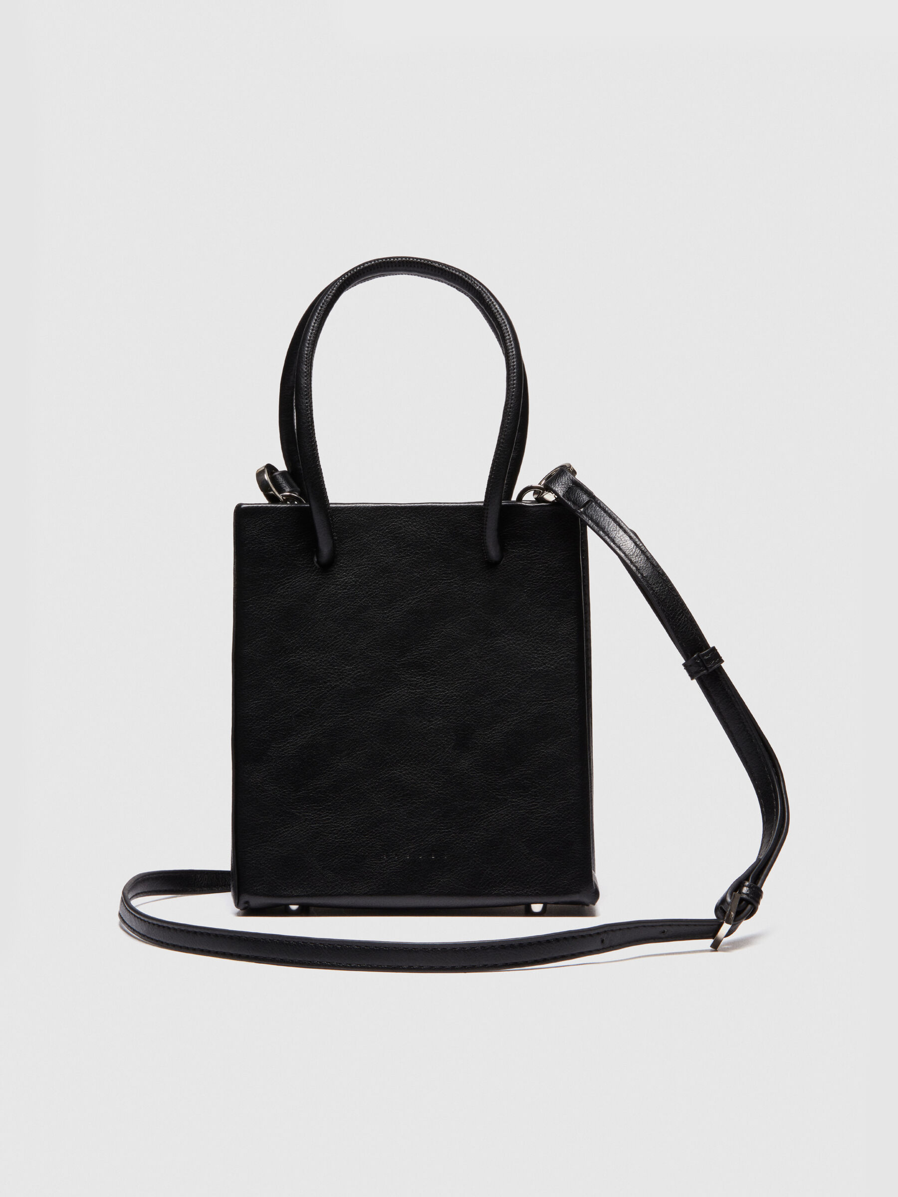Petit sac cabas noir deals