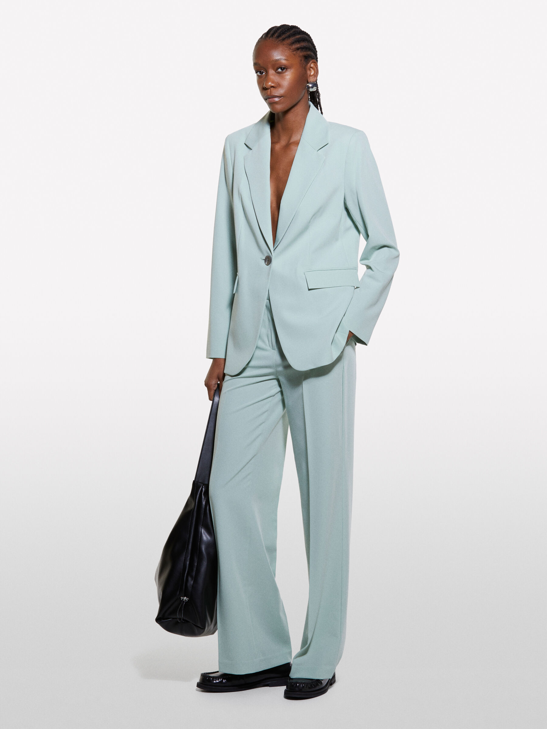 Pantalon vert clair femme best sale