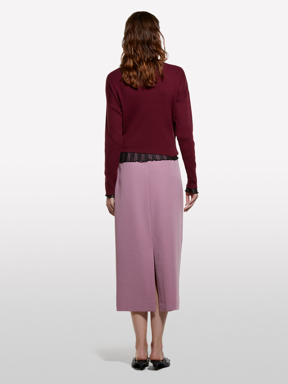 BOAT-NECK SWEAT.L/S Femme image number null