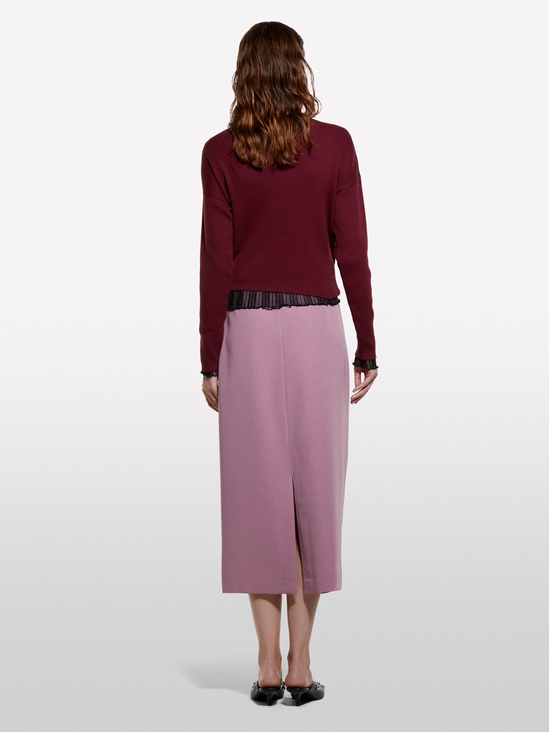 BOAT-NECK SWEAT.L/S Femme image number null