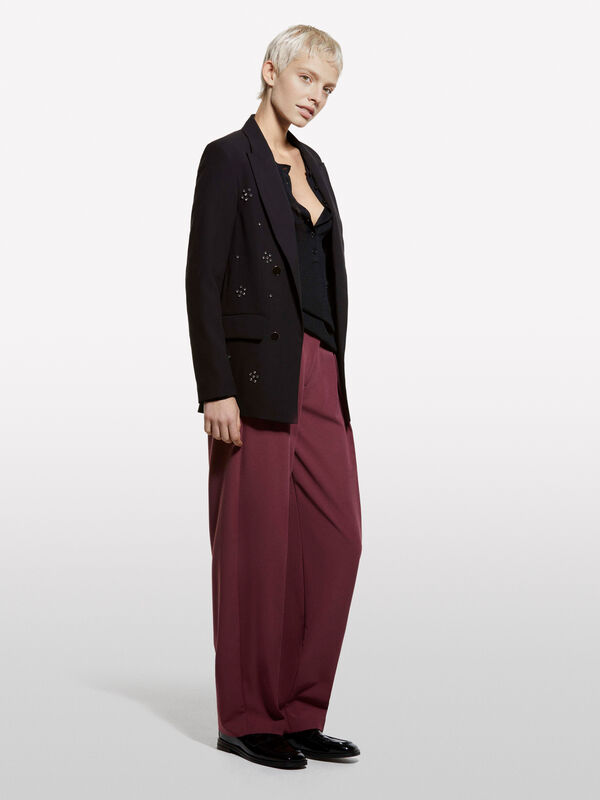 Blazer avec application de bijoux - blazers pour femme | Sisley