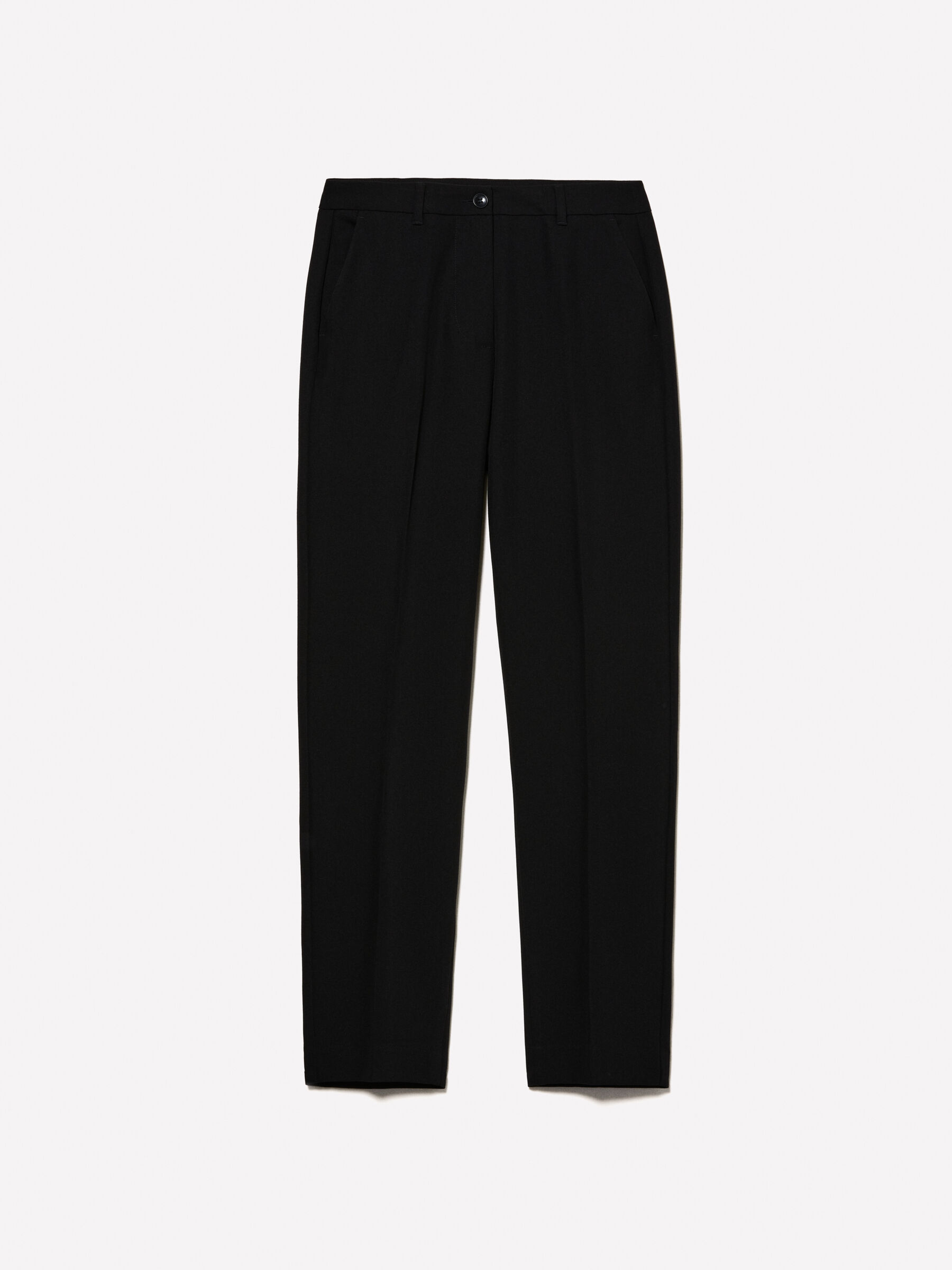 Pantalon cigarette femme noir online