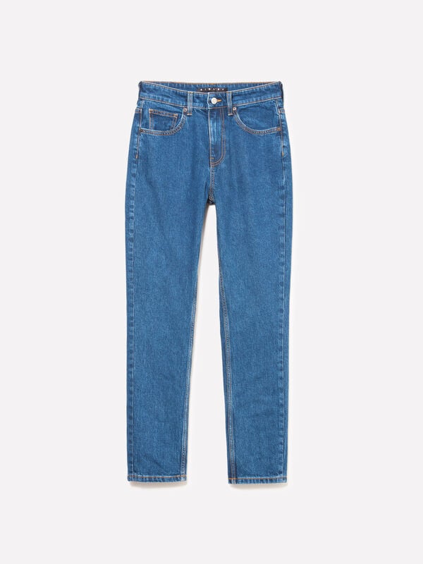 Jean slim léger Style 70 Jean slim léger Style 70 - jeans coupe slim pour femme | Sisley