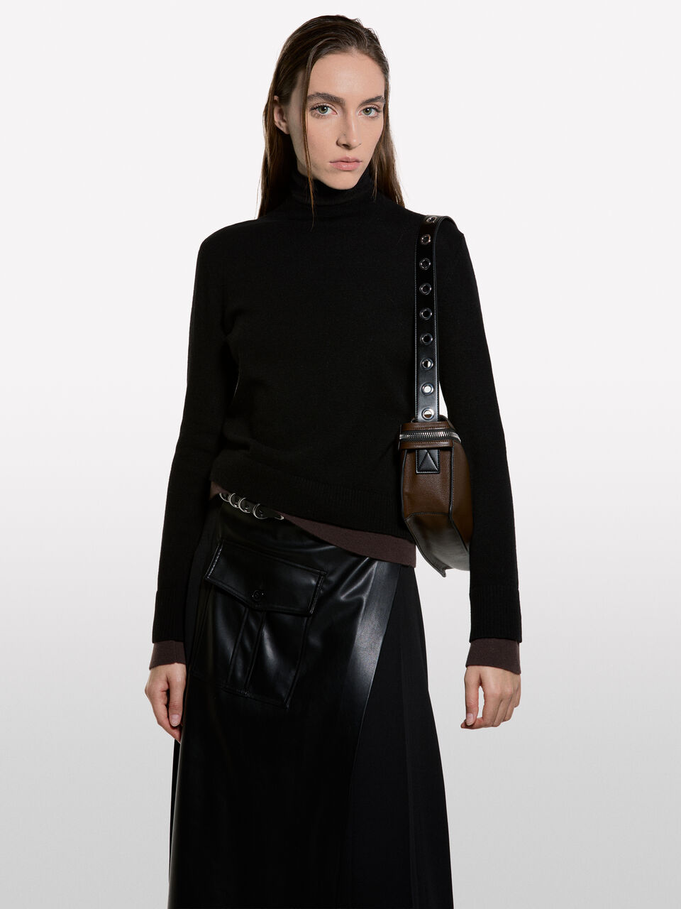 TURTLE NECK SWEATER Femme image number null