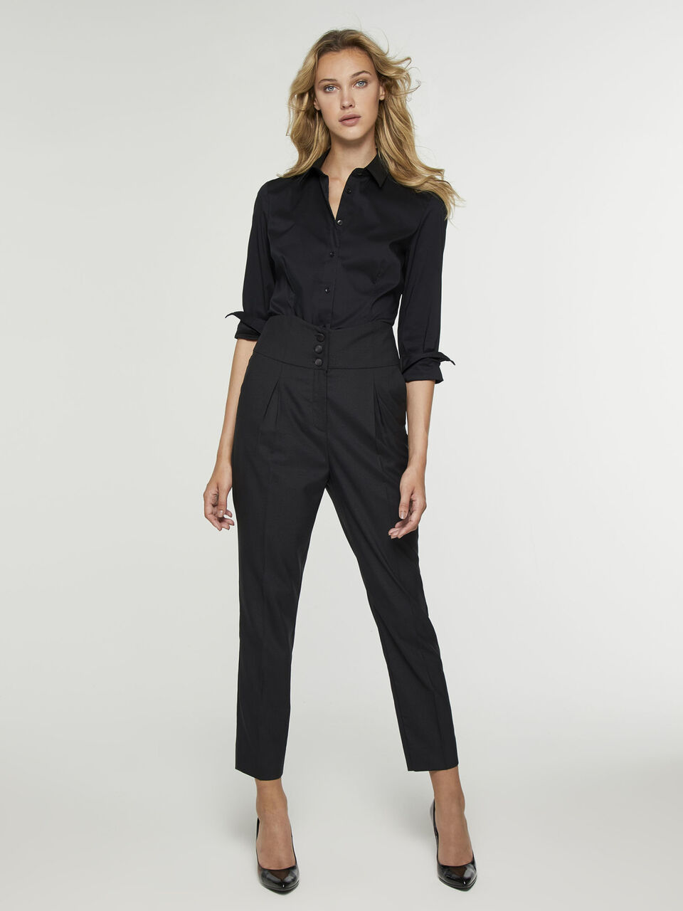 Chemise coupe slim Femme image number null