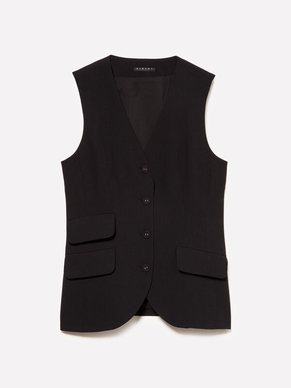 Gilet ajust&eacute; - vestes et doudounes sans manches pour femme | Sisley