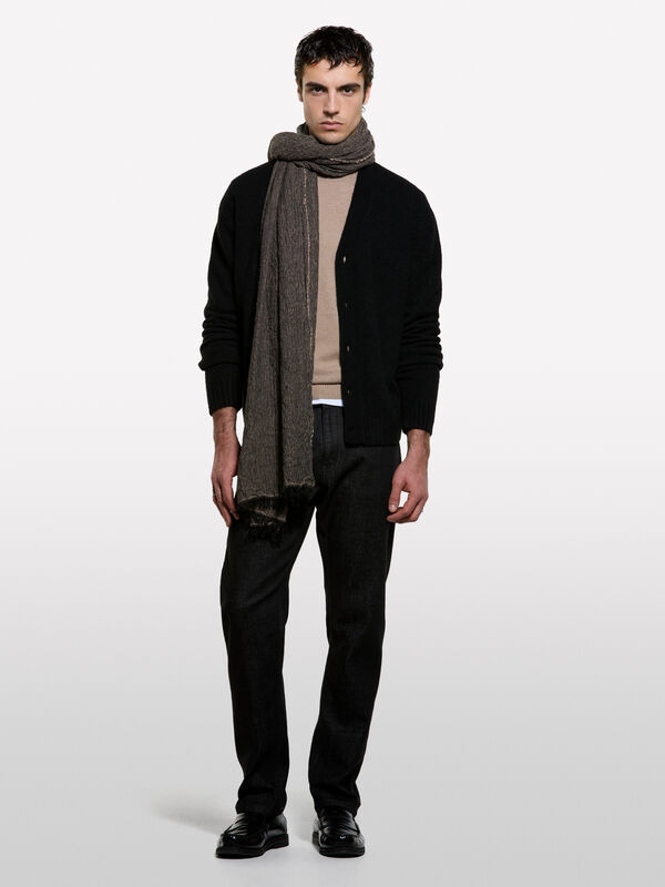 Cardigan &agrave; boutons - cardigans pour homme | Sisley