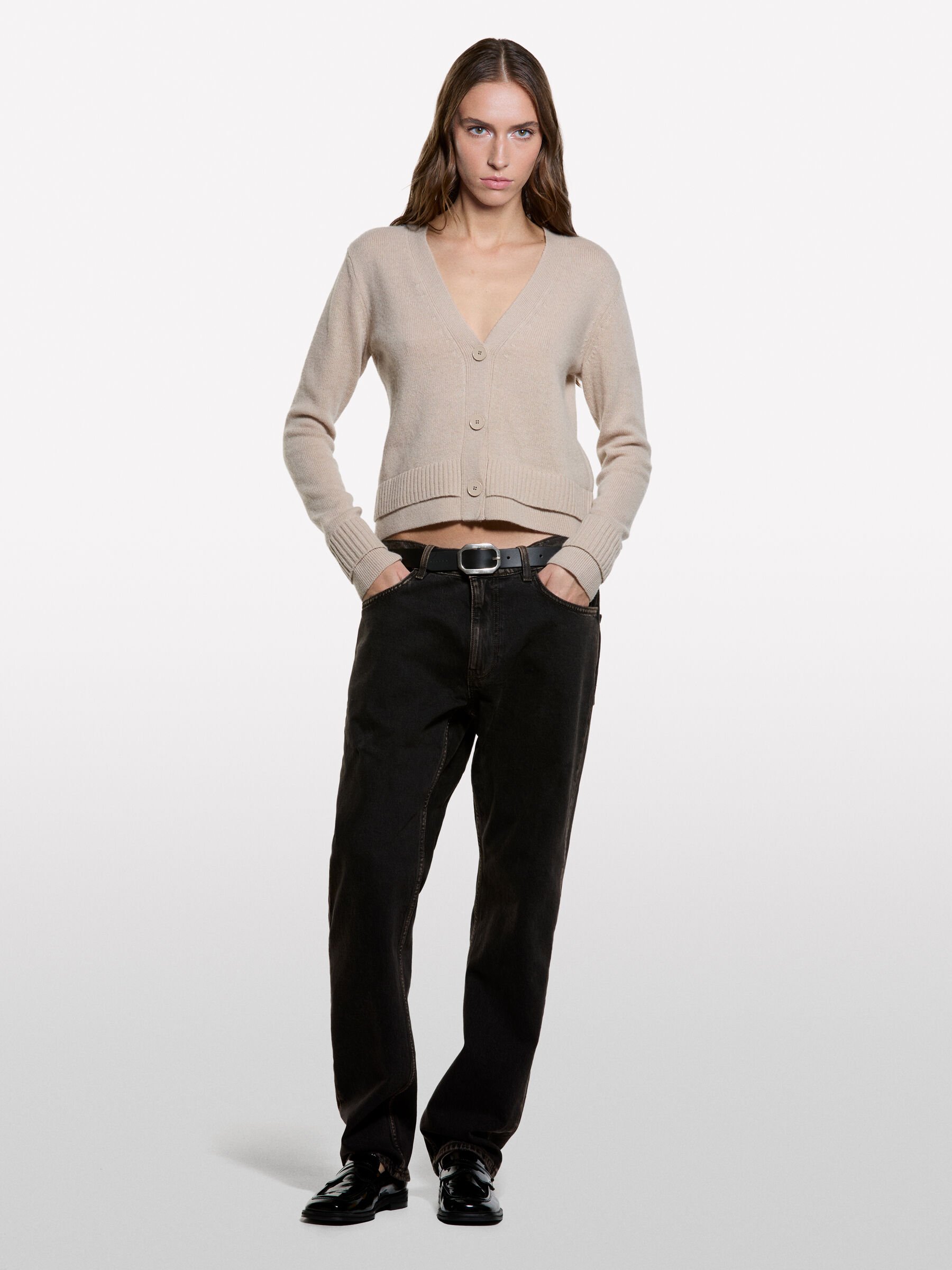 L/S CARDIGAN Femme image number null