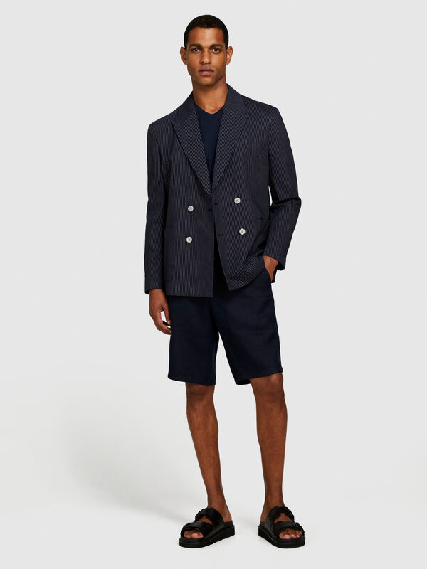 Bermuda 100 % lin - shorts pour homme | Sisley