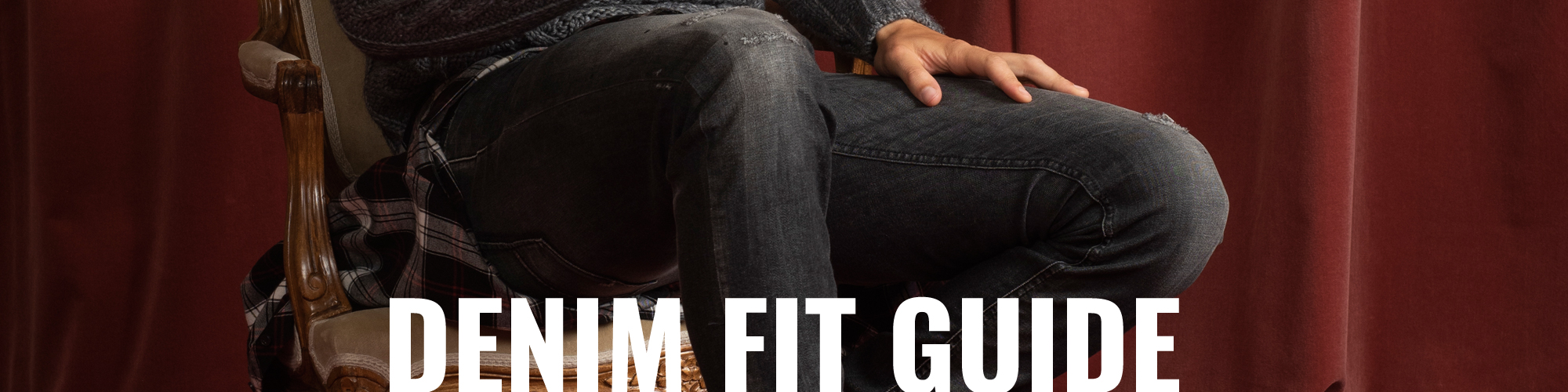 DENIM FIT GUIDE JEANS SISLEY